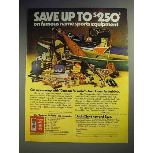 1979 Cruex Spray-on-Powder Ad - Save up to $250