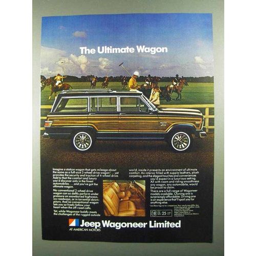 1981 Jeep Wagoneer Limited Ad - The Ultimate