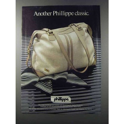 1981 Phillippe Handbag Ad - Another Classic