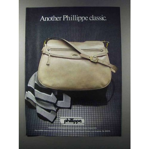 1981 Phillippe Handbag Ad - Classic