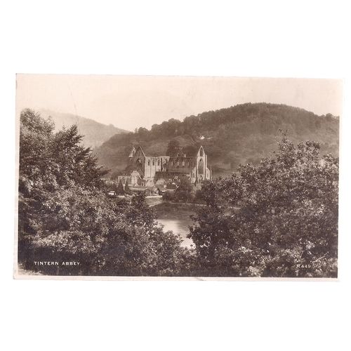TINTERN ABBEY, MONMOUTHSHIRE , unused vintage postcard Walter Scott.. =