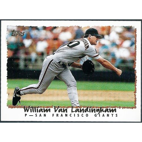 1995 Topps San Francisco Giants William Van Landingham 611