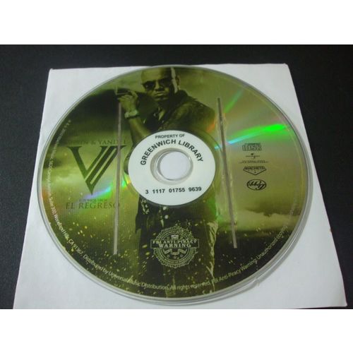 Los Vaqueros: El Regreso by Wisin & Yandel (CD, 2010) - Disc Only!!!