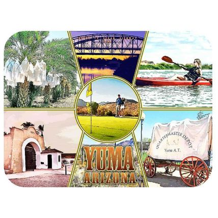 Yuma Arizona Photo Fridge Magnet