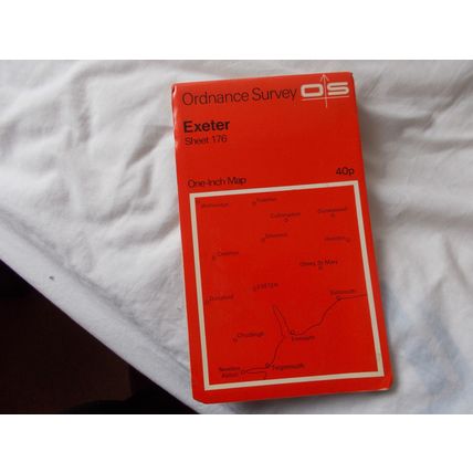 O.S MAP /EXETER O S (21/11)