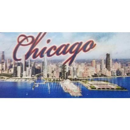 Chicago Pier 3D Fridge Magnet