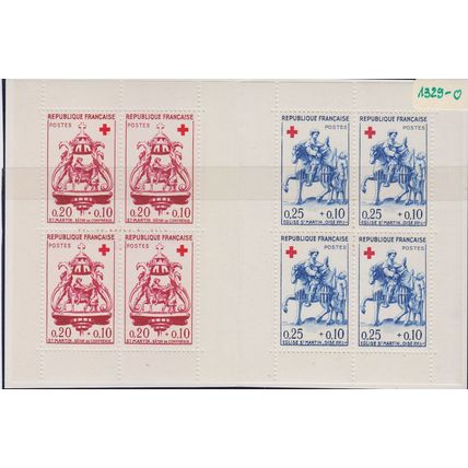 FRANKREICH FRANCE [1960] MiNr 1329-30 Markenheft ( **/mnh ) Rotes Kreuz