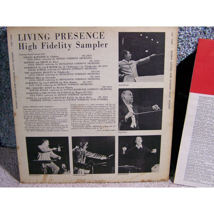 Living Presence Sampler - LP Record