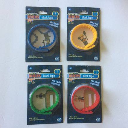 4 NEW Make it Blocks 9'' Block Tape