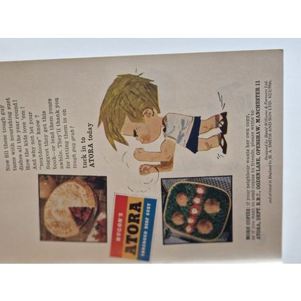 Vintage 1960 Tough Guy Grub Recipe Book