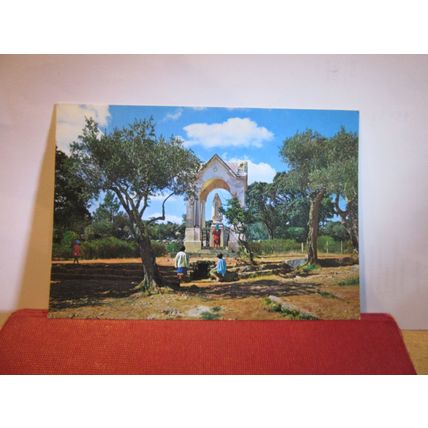 PLACE OF APPERITIONS, FATIMA, PORTUGAL. .. used postcard =