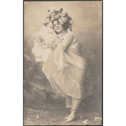 Schauspielerin Florence De Dio, 1905 - Georg Gerlach Foto-AK