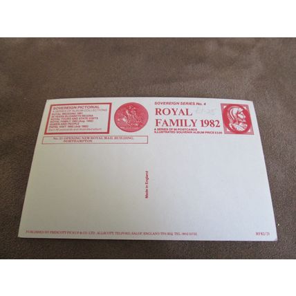 Sovereign Series Postcard - Princess Diana @ Northampton - Royal / Royalty