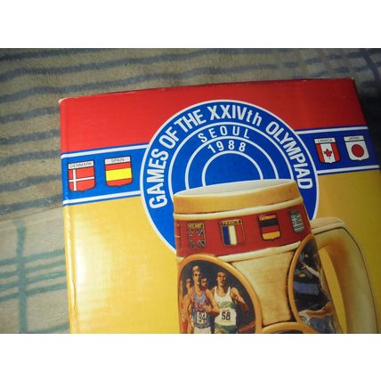 1988 SUMMER OLYMPIC GAMES SPECIAL EDITION STEIN, 1988!! MIB! $25.00 Shipped!!