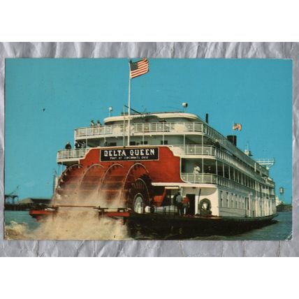 Steamer Delta Queen - Postally Used - Tiptonville April 24 1971 Postmark