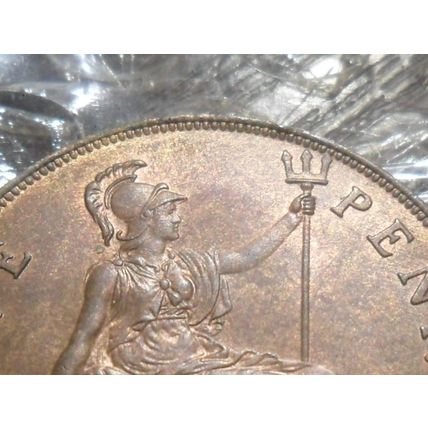 1930 George V penny.