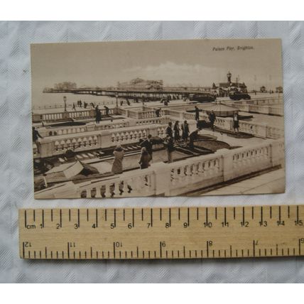 vintage postcard Brighton Palace Pier