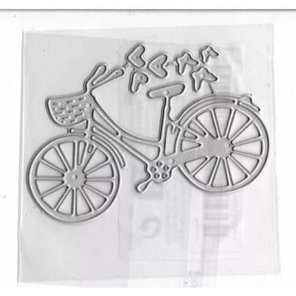 Bicycle Die Set. App 8x5.5cm. Die Cutting Cardmaking Scrapbooking Crafts