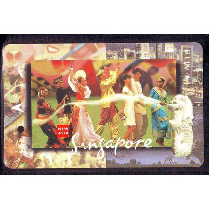 New Asia S'pore Tourist Souvenir Ticket SMRT Train Card