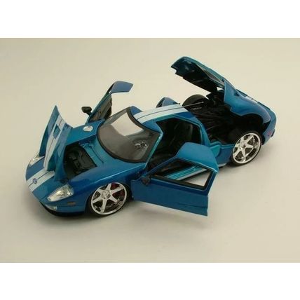 2005 FORD GT BLUE, FAST AND FURIOUS - JADA JAD97177 1/24