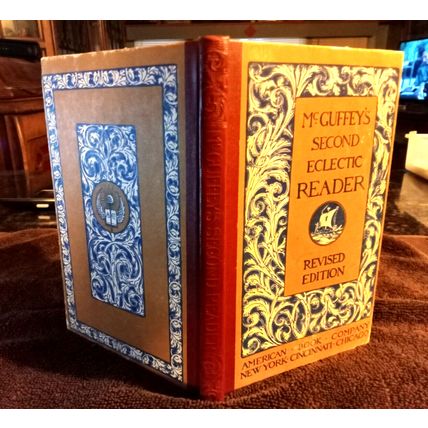 McGuffey's Second Eclectic Reader By H. H. Vail 1920 Hardcover Book Great Shape