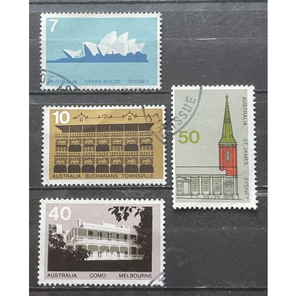 AUSTRALIA 1973 SG 0556/559 USED SET