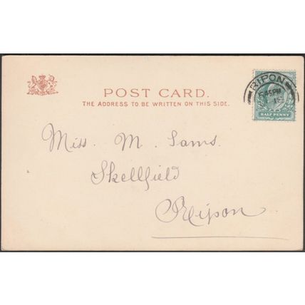 The Memorial Theatre, Stratford-on-Avon, Warwickshire, 1902 - Tuck's Postcard