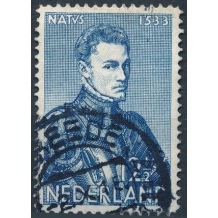 400ᵗʰ Birth Anniv King William I: 12½c - Netherlands 1933 - FH - MiNr 260