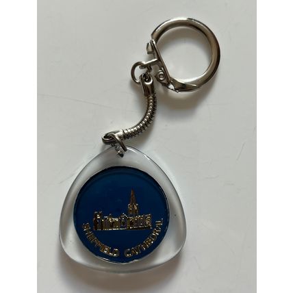 KEY RING - SHEFFIELD CATHEDRAL ST. CHRISTOPHER