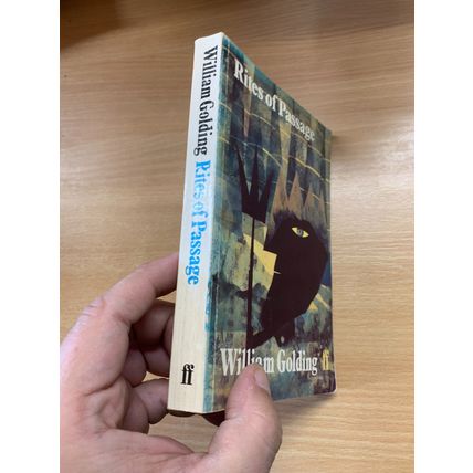 1982 WILLIAM GOLDING "RITES OF PASSAGE" FABER FICTION PAPERBACK BOOK (P3)