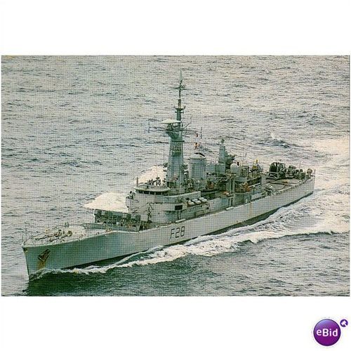 GB Postcard - HMS Cleopatra. F 28
