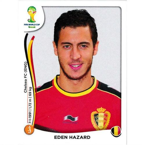 2014 Panini World Cup Soccer Stickers - #578 - Eden Hazard