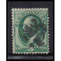 Used 147 3c George Washington Barely Clears K0157