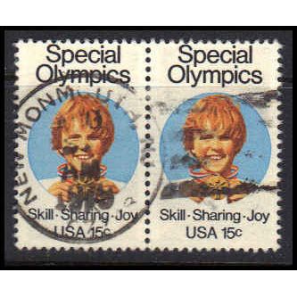 Used 1788 15c Olympian (2) New Monmouth, NJ. E0794