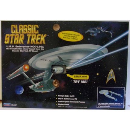STAR TREK Classic ' U.S.S. ENTERPRISE NCC-1701 ' lights and sound (2022)