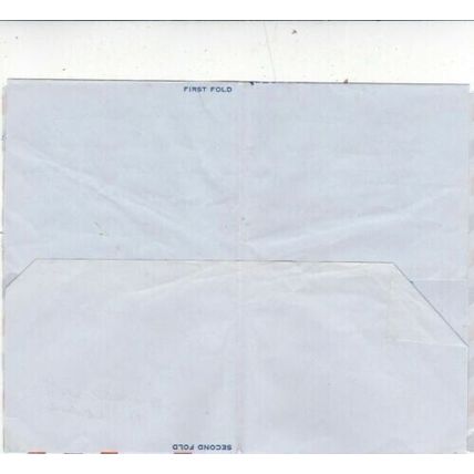 United States 1971 13c+1c Aerogramme Anderson AFB-Ashford UK written VGC