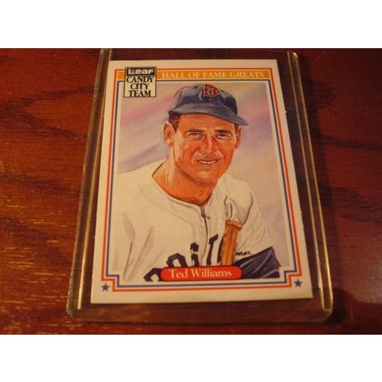 1987 Leaf, Candy City Team, 3-Cards, 2-TED WILLIAMS/STAN MUSIAL
