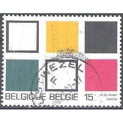 Belgique 1992 Michel 2505 O Cote (2008) 0.30 € Art Couleurs Cachet rond
