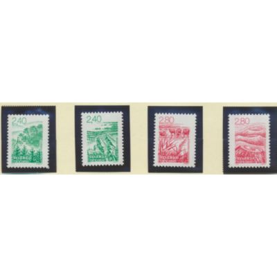 France Stamps Scott #2479 To 2482, Mint Never Hinged