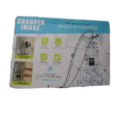 Sharper Image Build-A-Coaster Roller Coaster Building Set