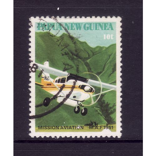 PAPUA NEW GUINEA 1981 MISSON AVIATION SG 412 10t CESSNA FINE USED