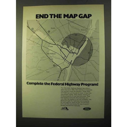 1970 Ford Trucks Ad - End The Map Gap