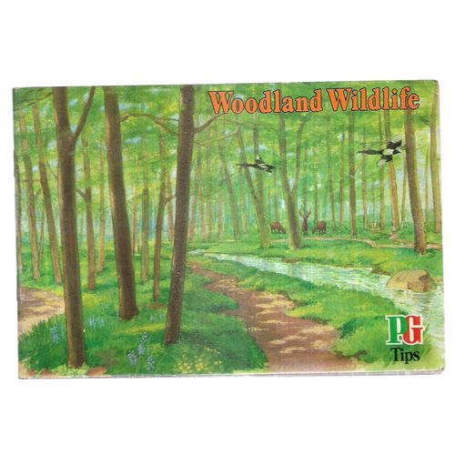 WOODLAND WILDLIFE . Brooke Bond Tea album with full set of cards =