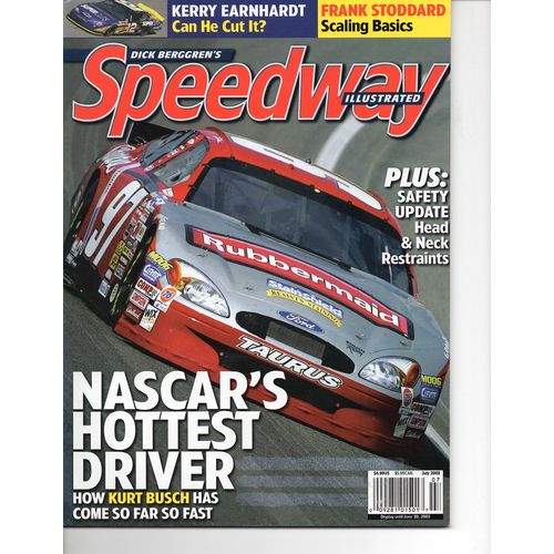 Dick Berggrens's Speedway Illustrated July 2003 Racing Magazine