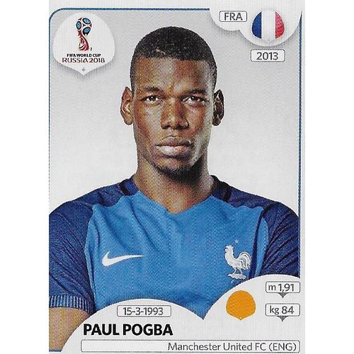 Panini's FIFA World Cup Russia 2018 Stickers: No.205 - Pogba