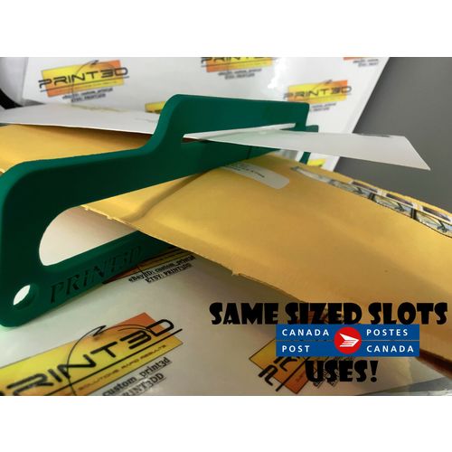 Canada Post Pro Slot : Doom office slot gauge template 2 cm 20 mm 5 mm .5 cm