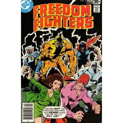 Freedom Fighters (Vol 1) # 013 VFN BRONZE AGE COMICS