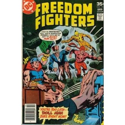 Freedom Fighters (Vol 1) # 012 VFN BRONZE AGE COMICS