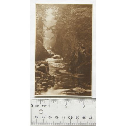 vintage postcard Fairy Glen, Bettws Y Coed