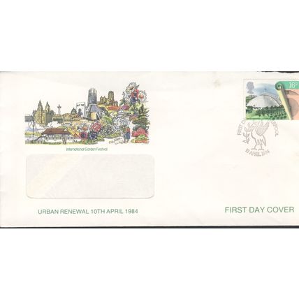 GB FDC 1984 - Urban renewal - Liverpool